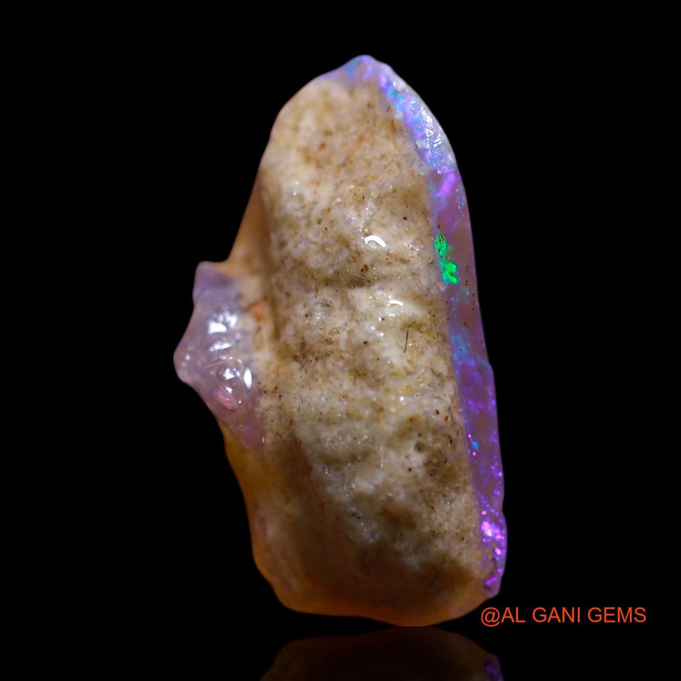 2.00 Cts Unheated Australian Fire Opal Loose Gemstone Fancy Rough Natural 13x8x4 mm RG-911