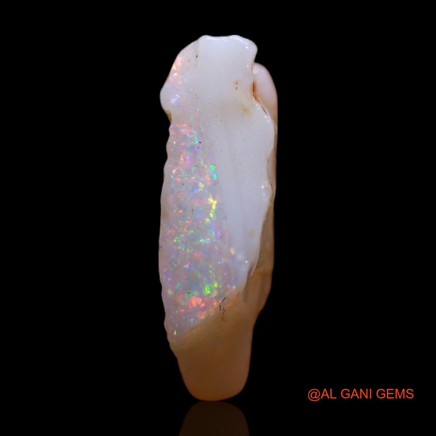 2.00 Cts Unheated Australian Fire Opal Loose Gemstone Fancy Rough Natural 12x10x4 mm RG-913