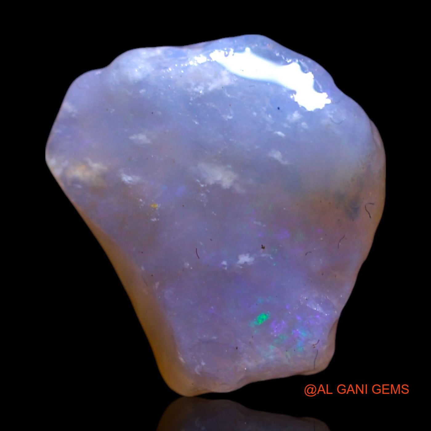 Natural Fire Opal Gemstone 4.00 Cts Loose Fancy Rough From Australia 11x9x7 mm RG-914