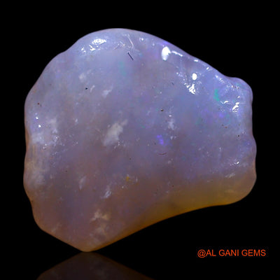 Natural Fire Opal Gemstone 4.00 Cts Loose Fancy Rough From Australia 11x9x7 mm RG-914