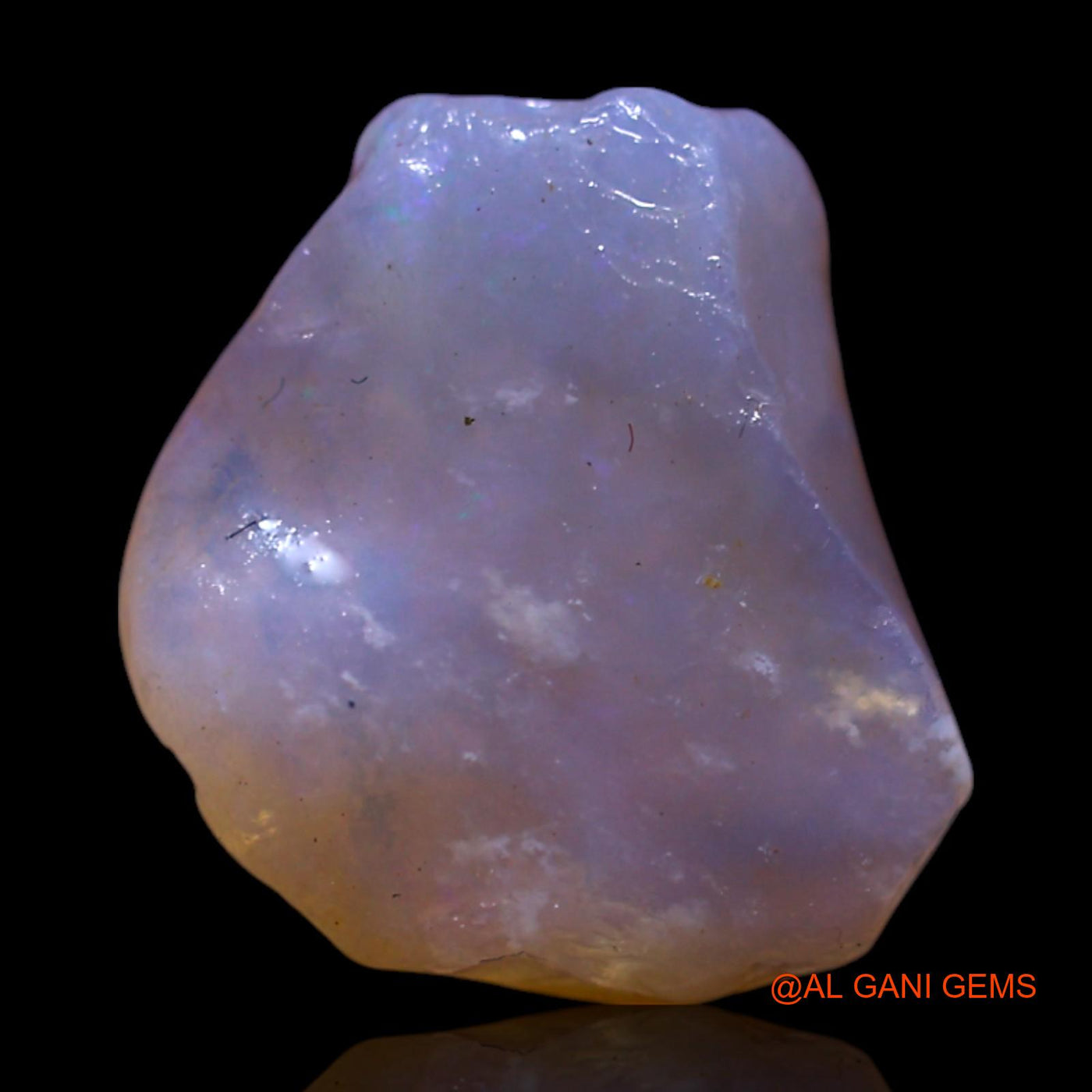 Natural Fire Opal Gemstone 4.00 Cts Loose Fancy Rough From Australia 11x9x7 mm RG-914