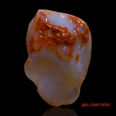 Natural Untreated Fire Opal Loose Gemstone Fancy Rough From Australia 3.00 Cts 12x8x6 mm RG-915