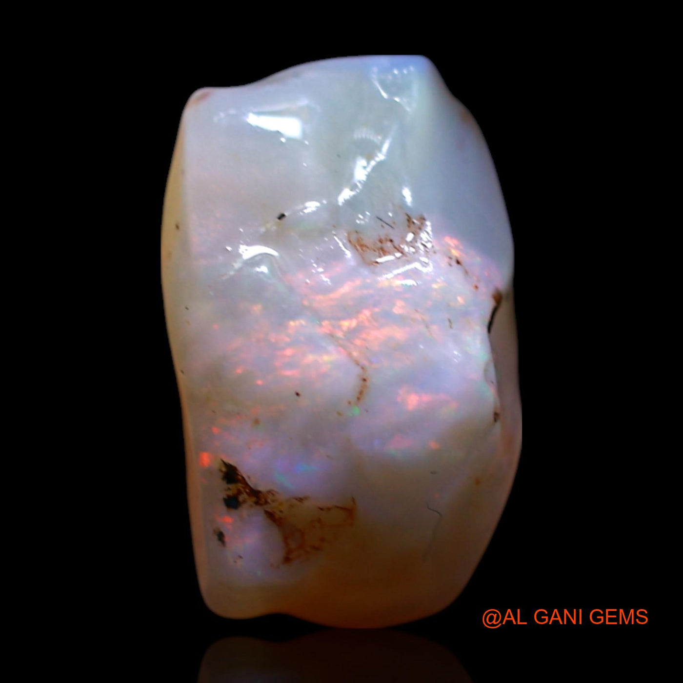 3.00 Cts Natural Australian Fire Opal Loose Gemstone Fancy Rough 12x7x7 mm RG-916