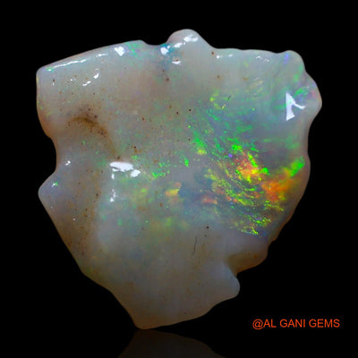 2.00 Cts Unheated Australian Fire Opal Loose Gemstone Fancy Rough Natural 13x12x3 mm RG-91