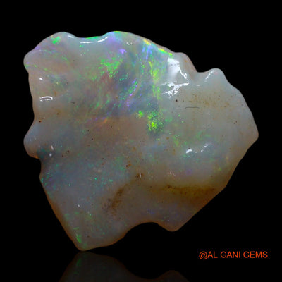 2.00 Cts Unheated Australian Fire Opal Loose Gemstone Fancy Rough Natural 13x12x3 mm RG-91