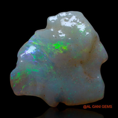 2.00 Cts Unheated Australian Fire Opal Loose Gemstone Fancy Rough Natural 13x12x3 mm RG-91