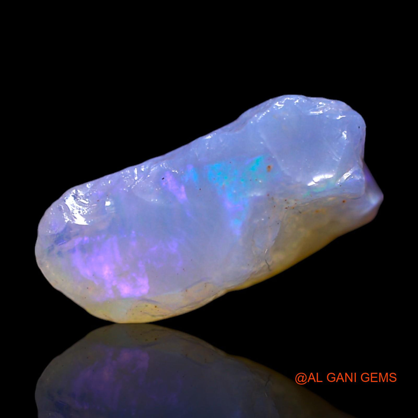 2.00 Cts Unheated Australian Fire Opal Loose Gemstone Fancy Rough Natural 11x9x5 mm RG-924