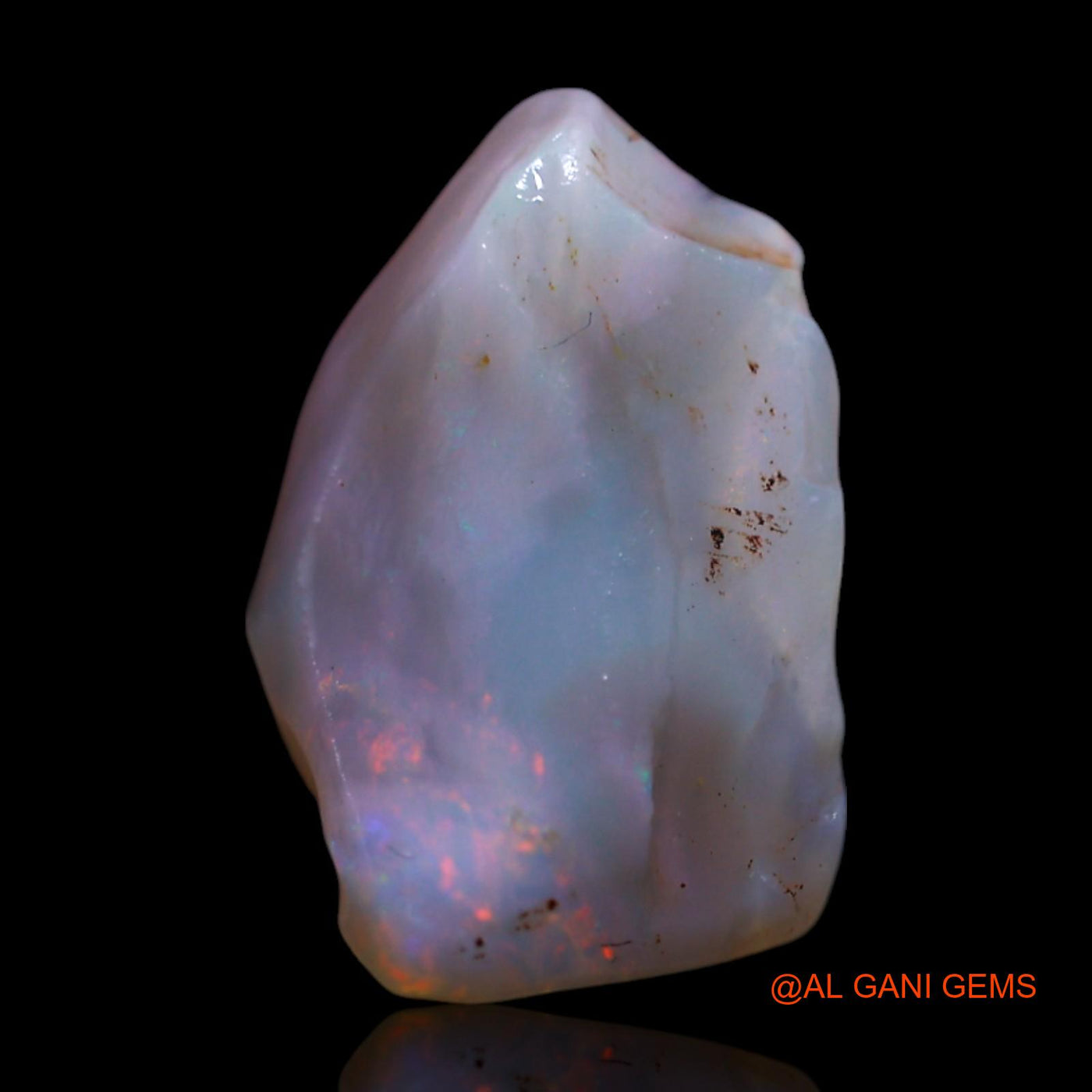 2.90 Cts Natural Australian Fire Opal Fancy Rough Loose Gemstone For Jewelry 12x8x6 mm RG-928