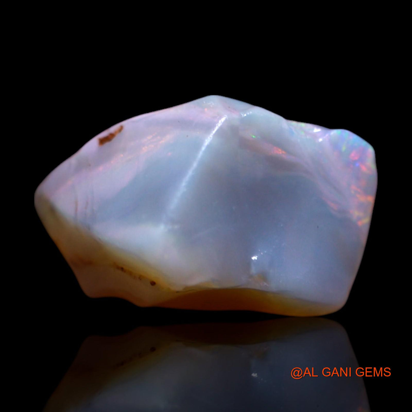 2.90 Cts Natural Australian Fire Opal Fancy Rough Loose Gemstone For Jewelry 12x8x6 mm RG-928