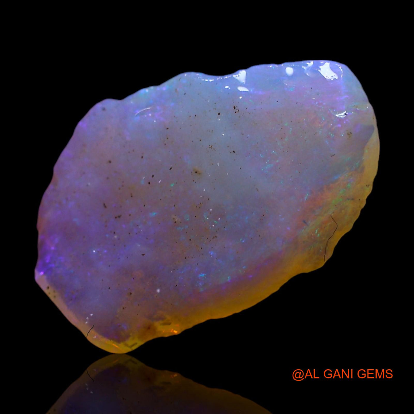 2.00 Cts Natural Australian Fire Opal Fancy Rough Loose Gemstone For Jewelry 14x9x3 mm RG-92