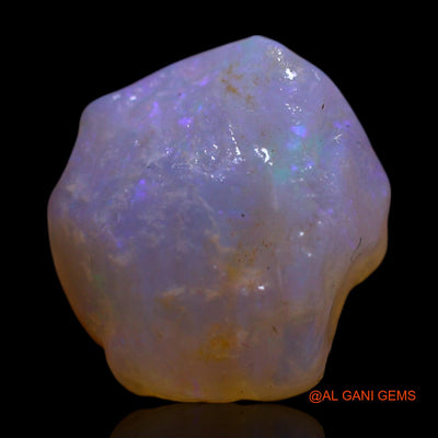 Natural Untreated Fire Opal Loose Gemstone Fancy Rough From Australia 3.00 Cts 11x11x5 mm RG-931