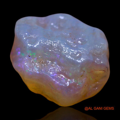 Natural Untreated Fire Opal Loose Gemstone Fancy Rough From Australia 3.00 Cts 11x11x5 mm RG-931