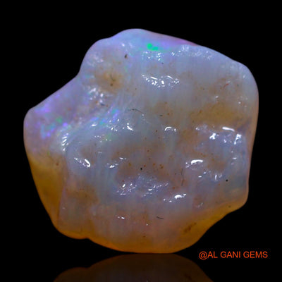 Natural Untreated Fire Opal Loose Gemstone Fancy Rough From Australia 3.00 Cts 11x11x5 mm RG-931