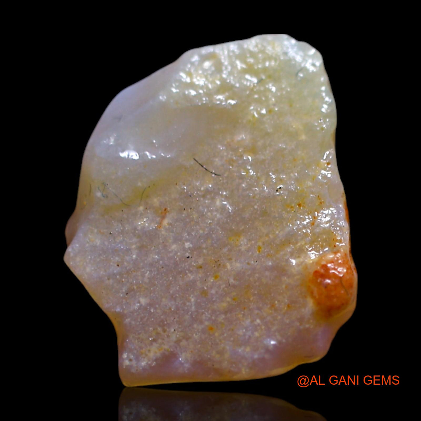 2.00 Cts Natural Australian Fire Opal Fancy Rough Loose Gemstone For Jewelry 11x9x3 mm RG-932