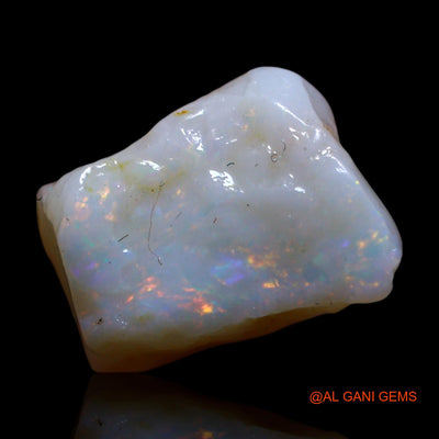 Natural Fire Opal Gemstone 2.00 Cts Loose Fancy Rough From Australia 11x7x5 mm RG-934