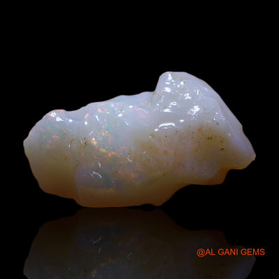 Natural Fire Opal Gemstone 3.00 Cts Loose Fancy Rough From Australia 15x8x4 mm RG-93