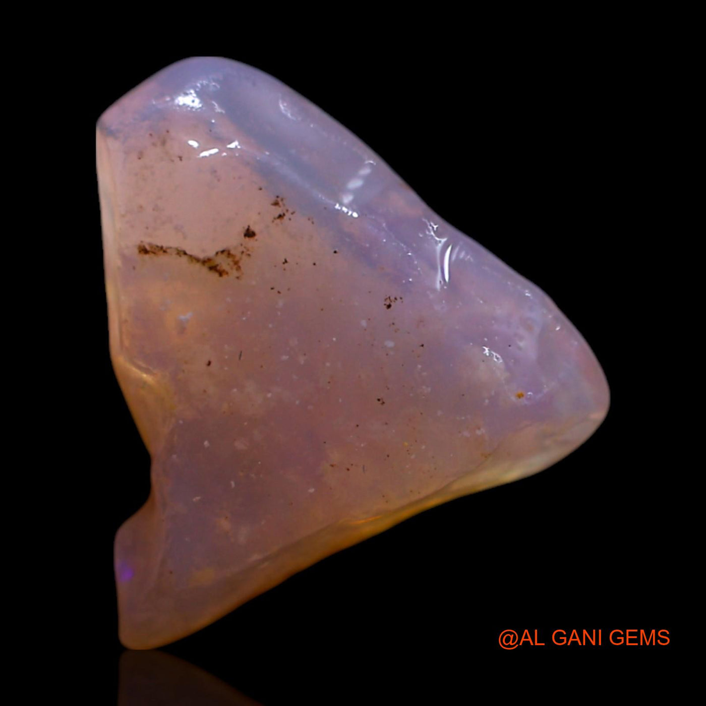 2.00 Cts Natural Australian Fire Opal Loose Gemstone Fancy Rough 11x10x4 mm RG-940