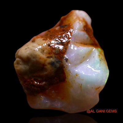 2.00 Cts Natural Australian Fire Opal Loose Gemstone Fancy Rough 10x9x6 mm RG-943