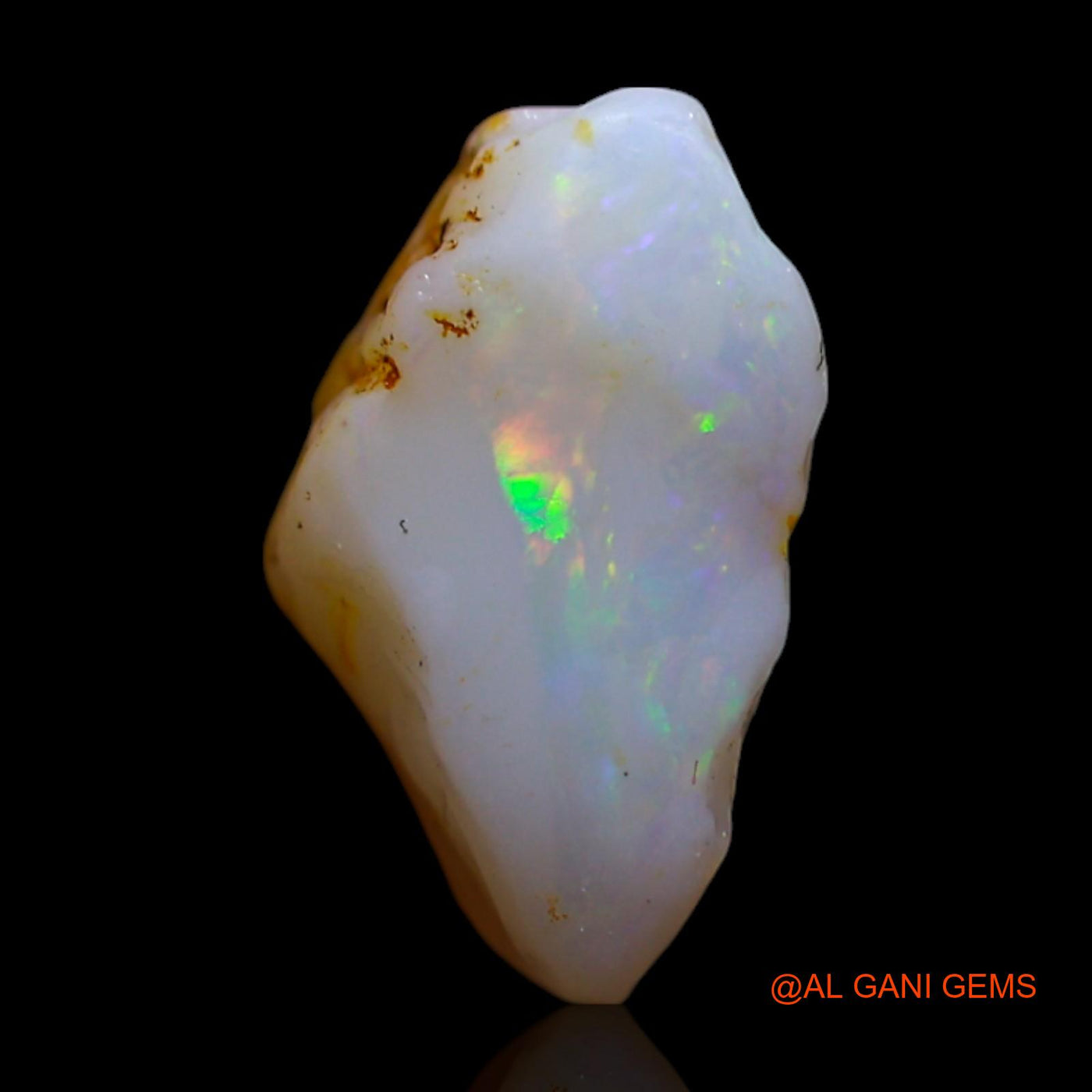 2.00 Cts Unheated Australian Fire Opal Loose Gemstone Fancy Rough Natural 12x9x5 mm RG-944