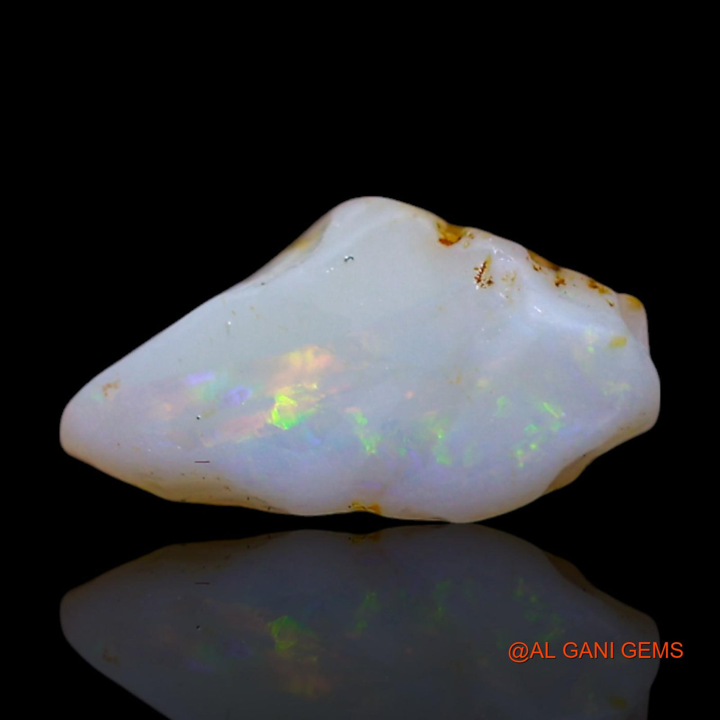 2.00 Cts Unheated Australian Fire Opal Loose Gemstone Fancy Rough Natural 12x9x5 mm RG-944