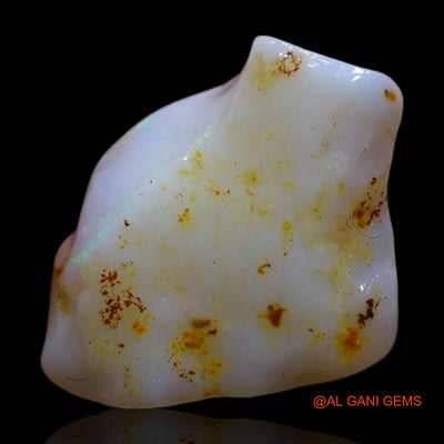 2.00 Cts Unheated Australian Fire Opal Loose Gemstone Fancy Rough Natural 12x9x5 mm RG-944