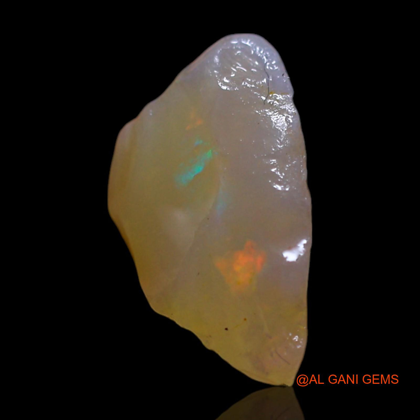 2.00 Cts Natural Australian Fire Opal Fancy Rough Loose Gemstone For Jewelry 11x9x6 mm RG-946