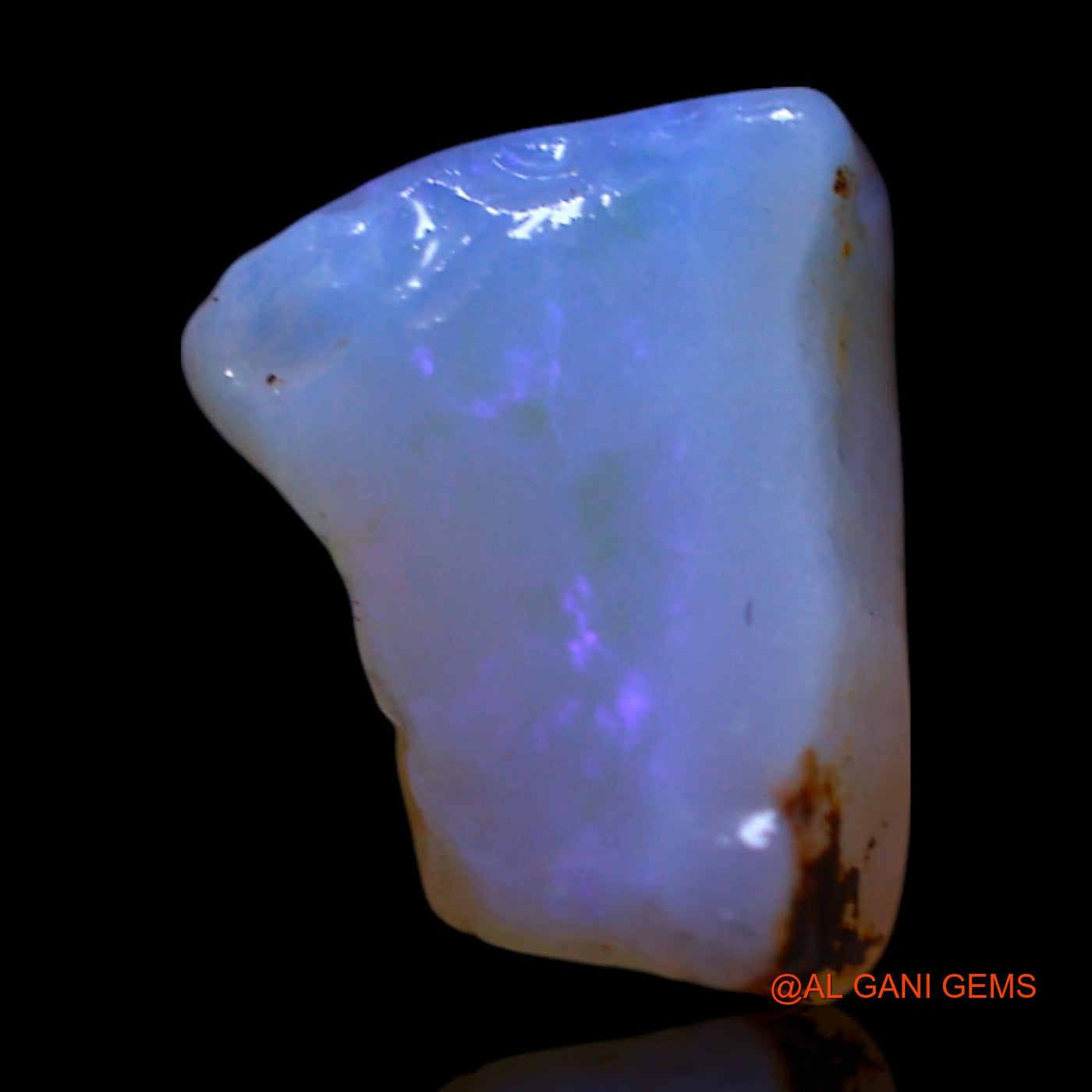 2.00 Cts Natural Australian Fire Opal Loose Gemstone Fancy Rough 10x7x7 mm RG-947