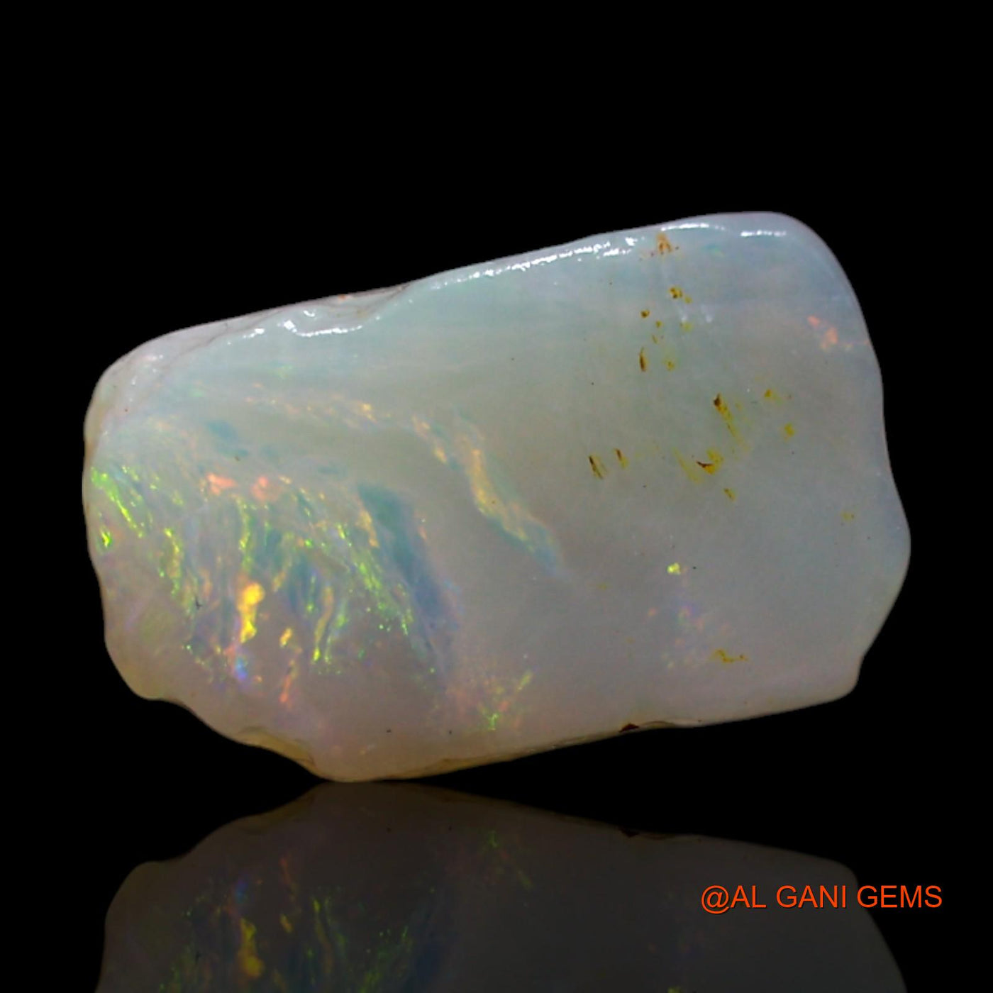 3.00 Cts Natural Australian Fire Opal Loose Gemstone Fancy Rough 10x8x6 mm RG-948