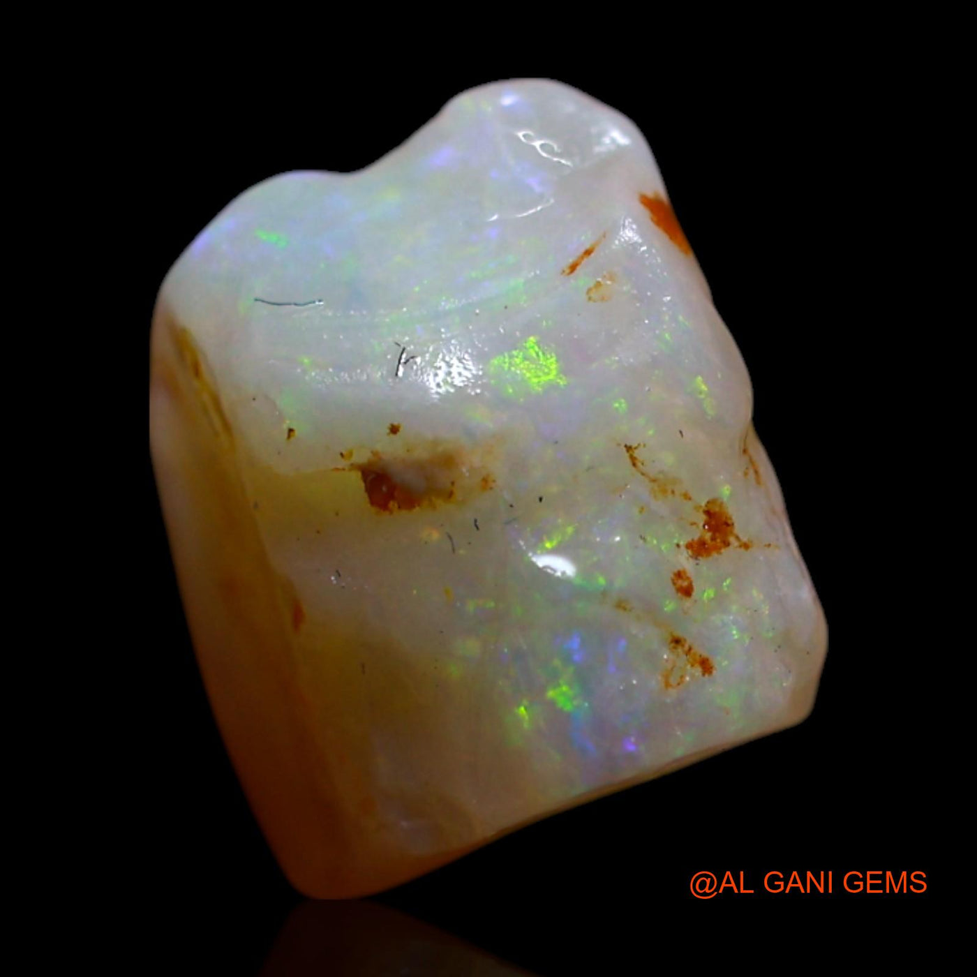 3.00 Cts Natural Australian Fire Opal Loose Gemstone Fancy Rough 10x8x6 mm RG-948