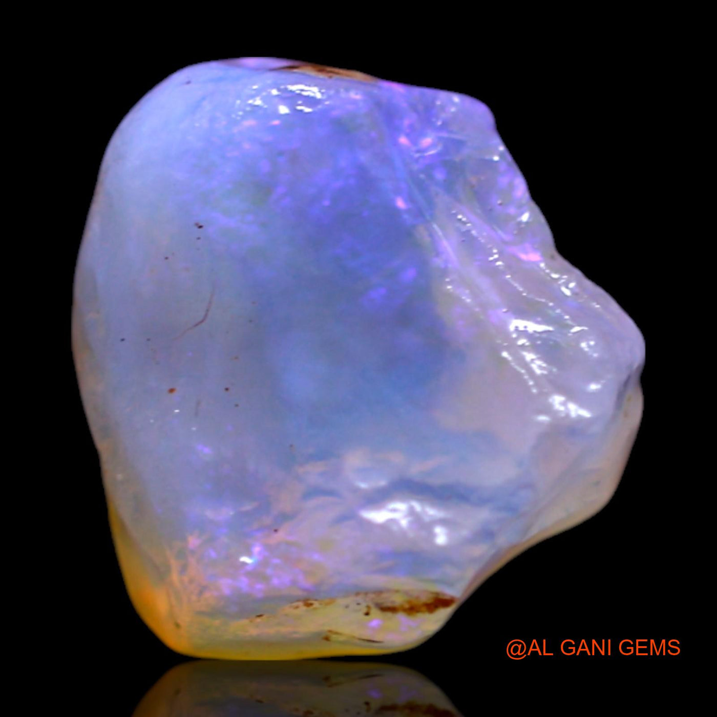 2.00 Cts Natural Australian Fire Opal Fancy Rough Loose Gemstone For Jewelry 9x8x6 mm RG-949