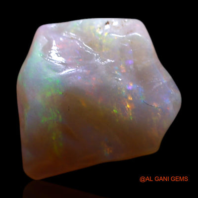 Natural Untreated Fire Opal Loose Gemstone Fancy Rough From Australia 1.50 Cts 9x8x4 mm RG-950