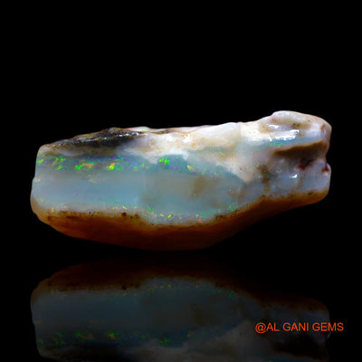 28.00 Cts Natural Australian Fire Opal Loose Gemstone Fancy Rough 28x20x11 mm RG-955