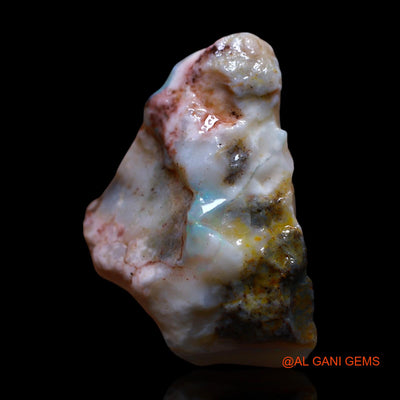 28.00 Cts Natural Australian Fire Opal Loose Gemstone Fancy Rough 28x20x11 mm RG-955