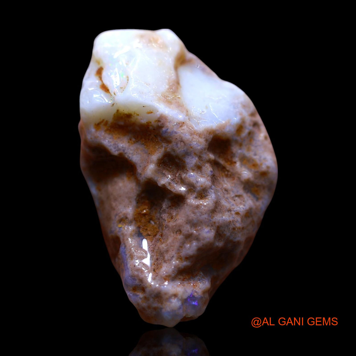 20.00 Cts Natural Australian Fire Opal Loose Gemstone Fancy Rough 28x17x9 mm RG-956