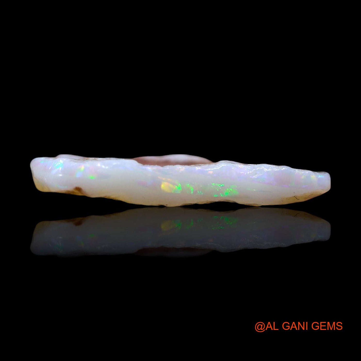8.00 Cts Unheated Australian Fire Opal Loose Gemstone Fancy Rough Natural 21x19x3 mm RG-957