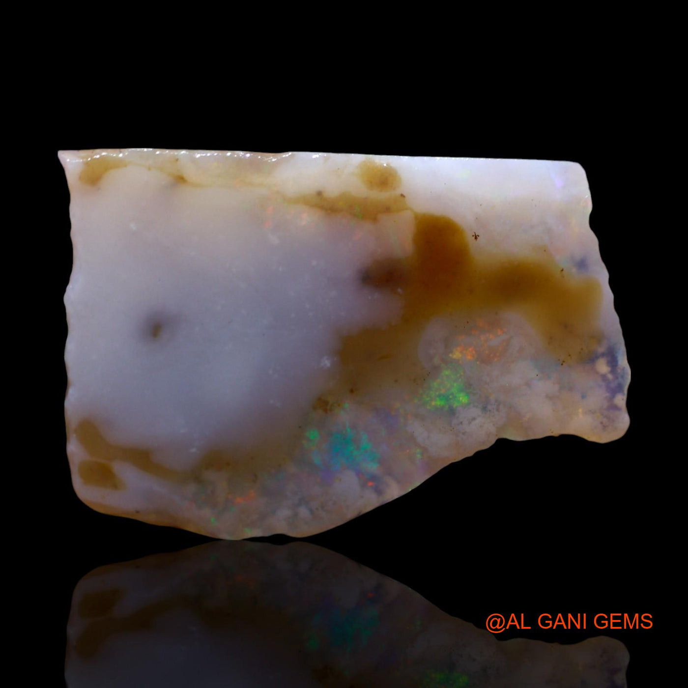 11.00 Cts Natural Australian Fire Opal Loose Gemstone Fancy Rough 24x16x4 mm RG-959