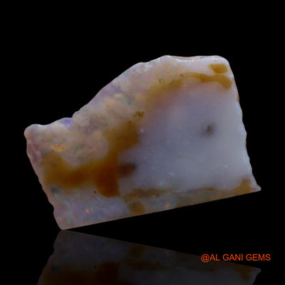 11.00 Cts Natural Australian Fire Opal Loose Gemstone Fancy Rough 24x16x4 mm RG-959