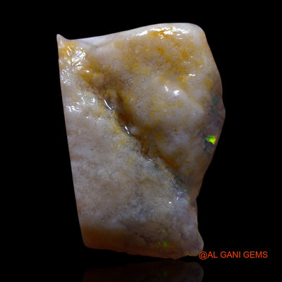 11.00 Cts Natural Australian Fire Opal Loose Gemstone Fancy Rough 24x16x4 mm RG-959