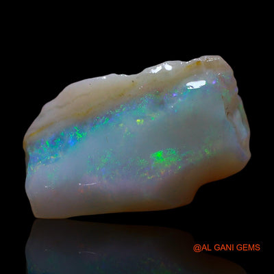 Natural Untreated Fire Opal Loose Gemstone Fancy Rough From Australia 3.00 Cts 14x8x5 mm RG-95