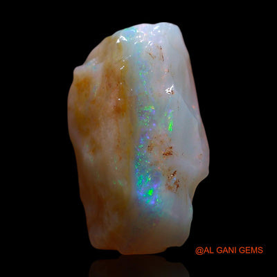 Natural Untreated Fire Opal Loose Gemstone Fancy Rough From Australia 3.00 Cts 14x8x5 mm RG-95