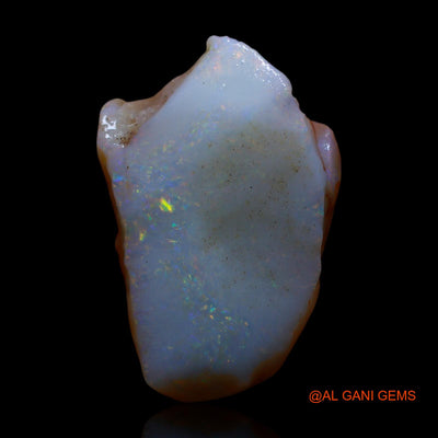 Natural Untreated Fire Opal Loose Gemstone Fancy Rough From Australia 12.00 Cts 25x16x5 mm RG-960