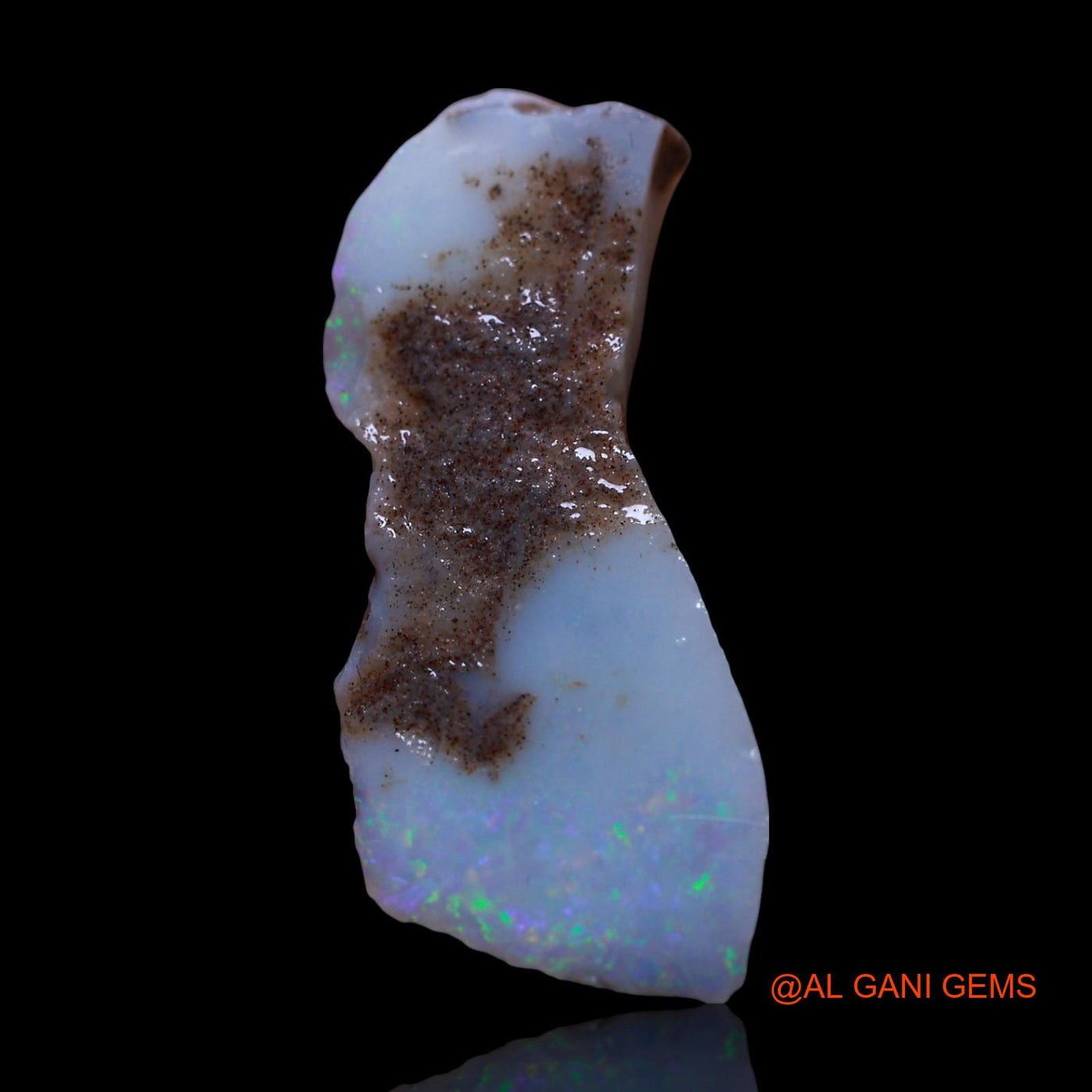 6.00 Cts Unheated Australian Fire Opal Loose Gemstone Fancy Rough Natural 29x12x3 mm RG-961