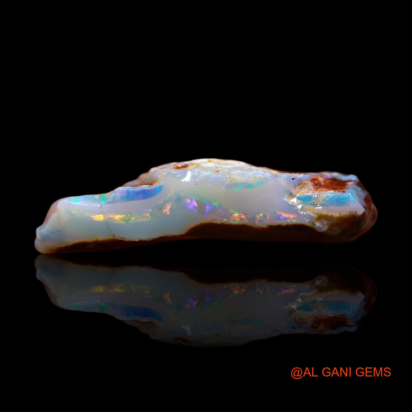 10.00 Cts Unheated Australian Fire Opal Loose Gemstone Fancy Rough Natural 27x11x6 mm RG-962