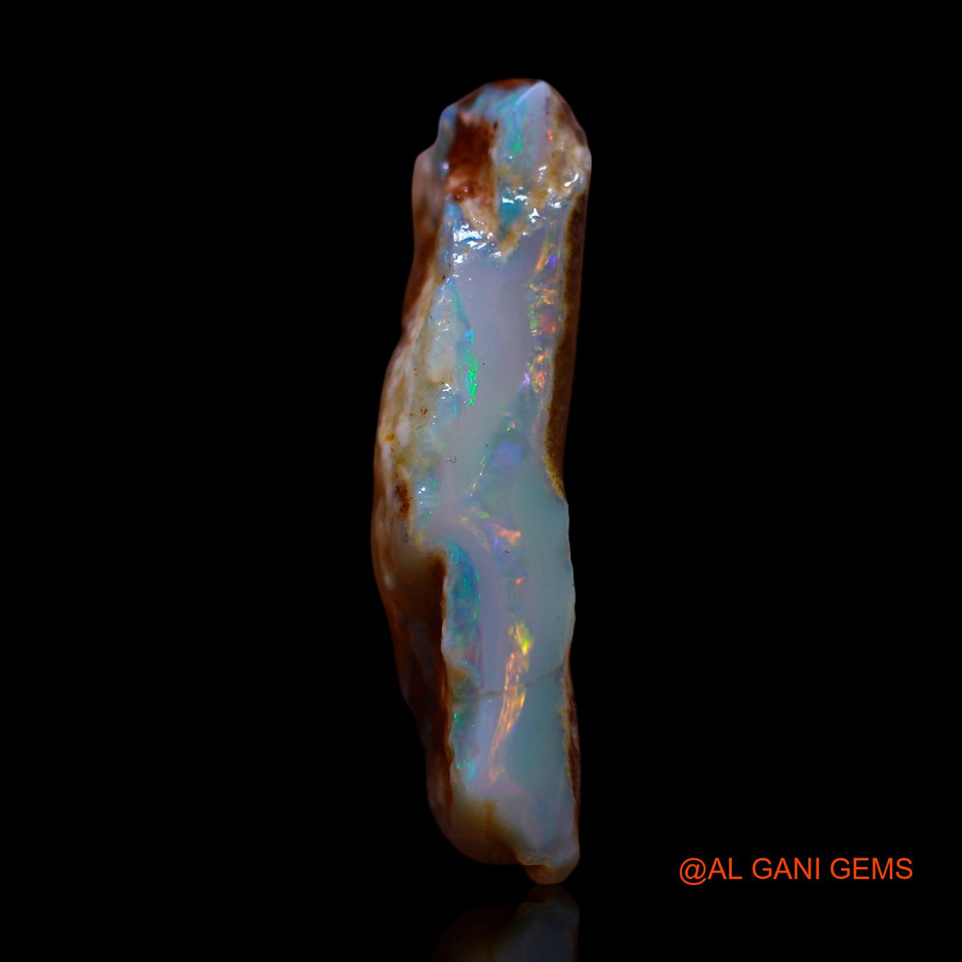 10.00 Cts Unheated Australian Fire Opal Loose Gemstone Fancy Rough Natural 27x11x6 mm RG-962