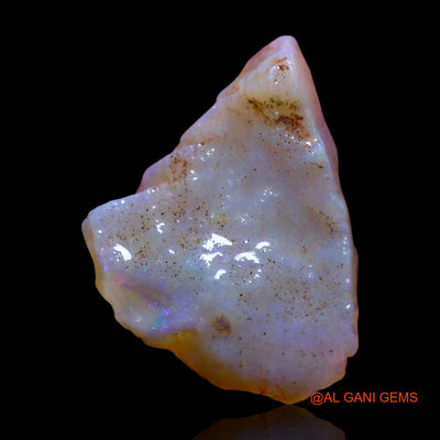 9.00 Cts Natural Australian Fire Opal Loose Gemstone Fancy Rough 24x17x4 mm RG-963