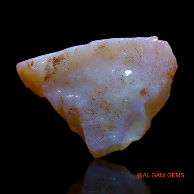 9.00 Cts Natural Australian Fire Opal Loose Gemstone Fancy Rough 24x17x4 mm RG-963