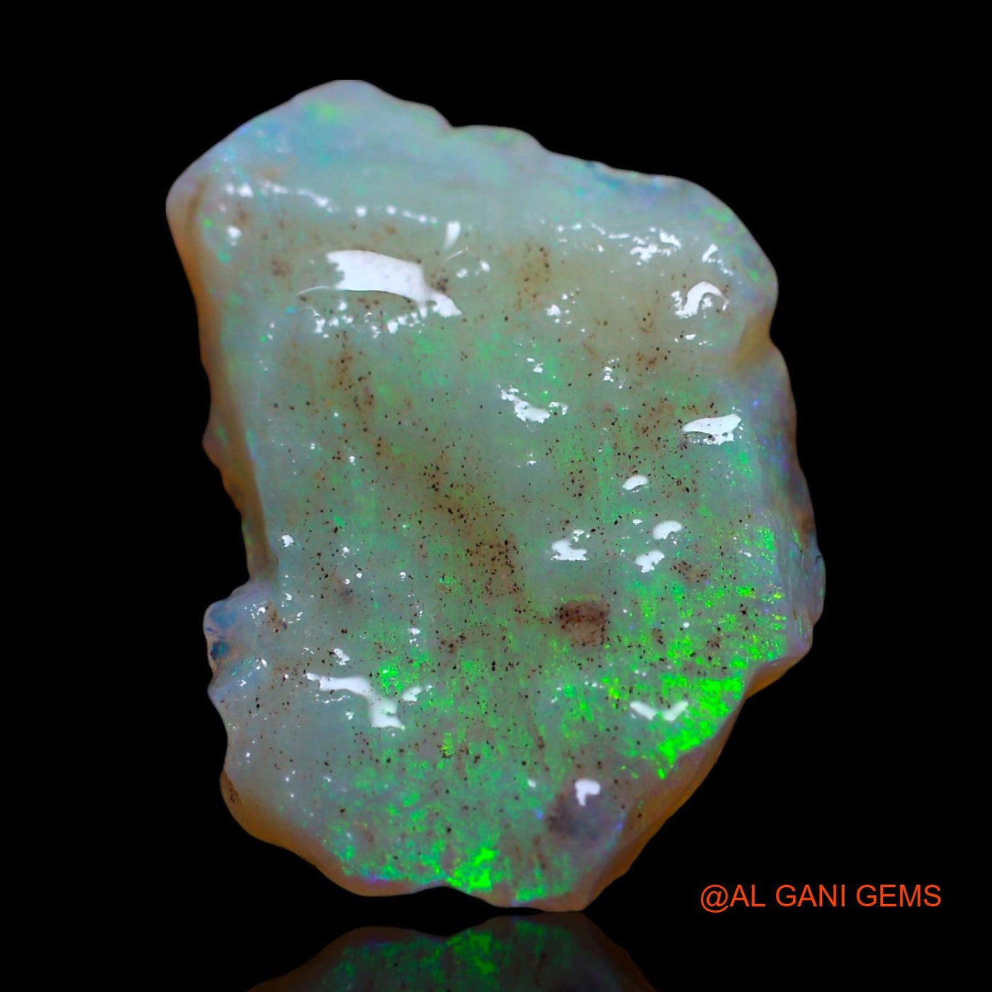 8.00 Cts Natural Australian Fire Opal Loose Gemstone Fancy Rough 22x15x5 mm RG-965