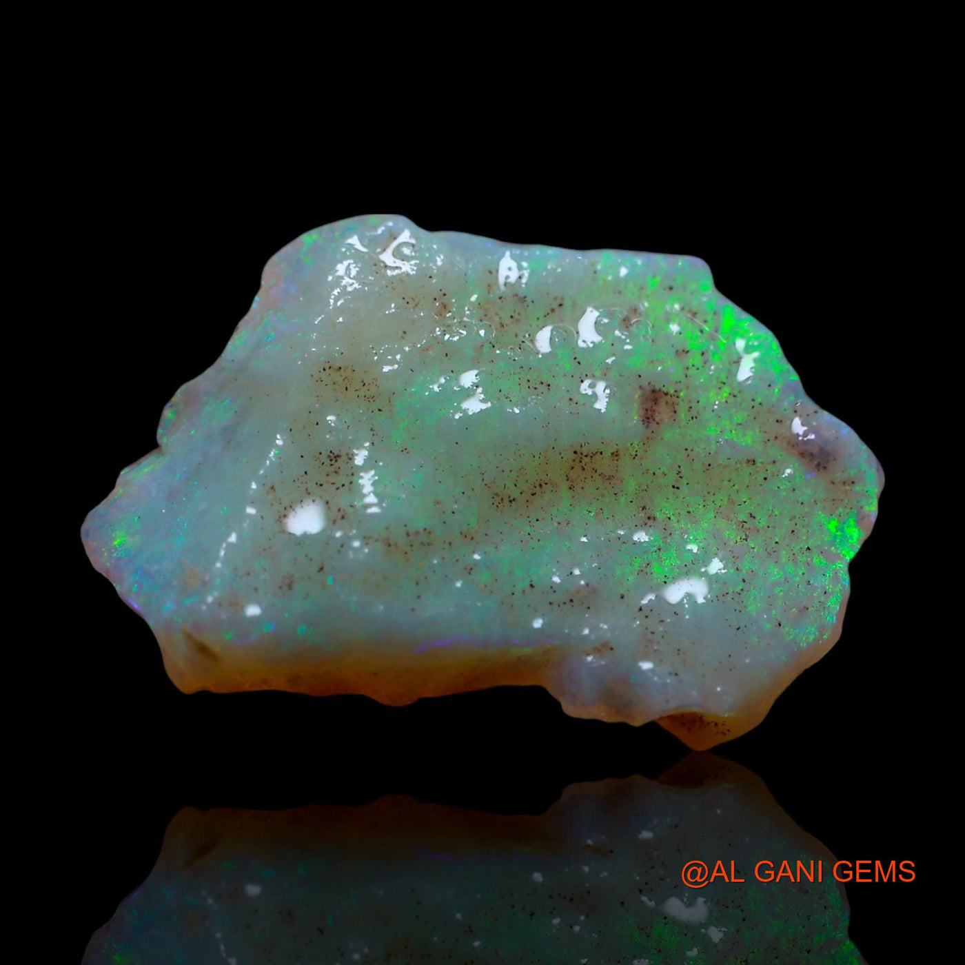 8.00 Cts Natural Australian Fire Opal Loose Gemstone Fancy Rough 22x15x5 mm RG-965