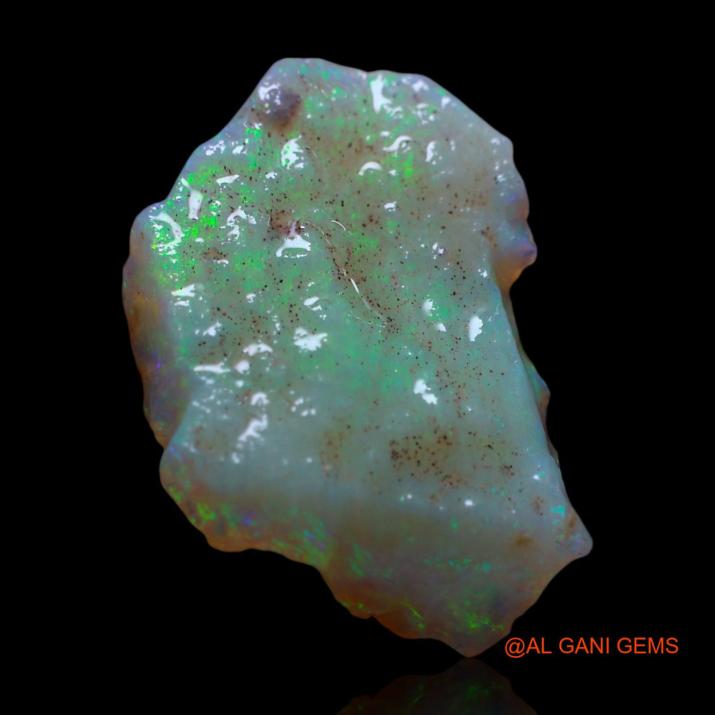 8.00 Cts Natural Australian Fire Opal Loose Gemstone Fancy Rough 22x15x5 mm RG-965