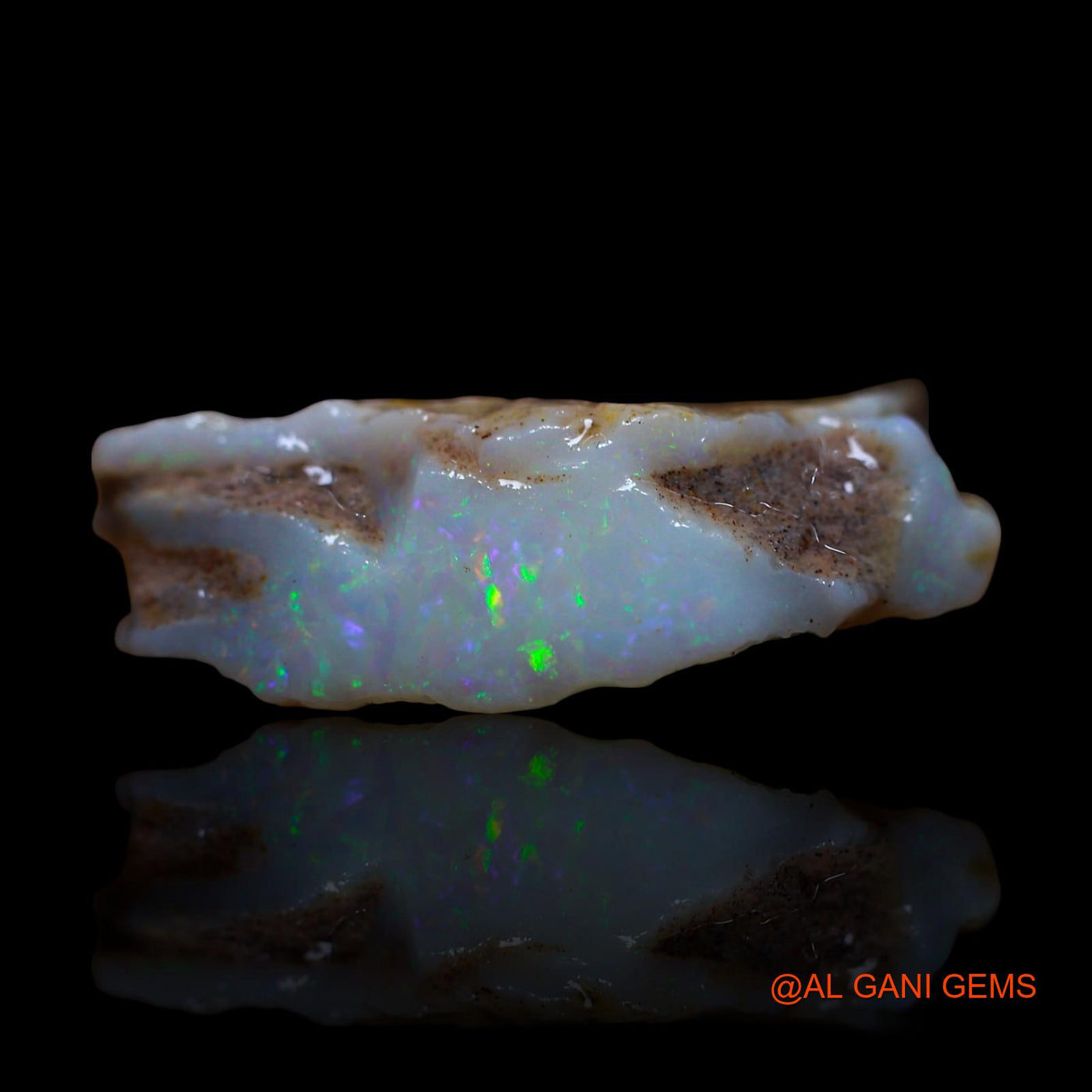 13.00 Cts Natural Australian Fire Opal Loose Gemstone Fancy Rough 22x15x6 mm RG-966